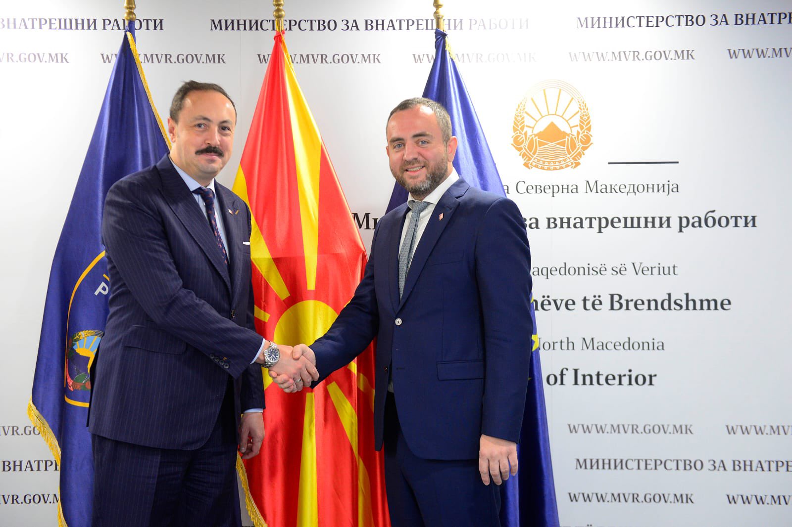 Büyükelçi Ulusoy, İçişleri Bakanı Pançe Toşkovski ile görüştü