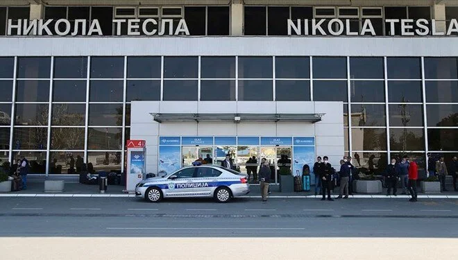 Belgrad’taki Nikola Tesla Havalimanı’nda bomba ihbarı asılsız çıktı