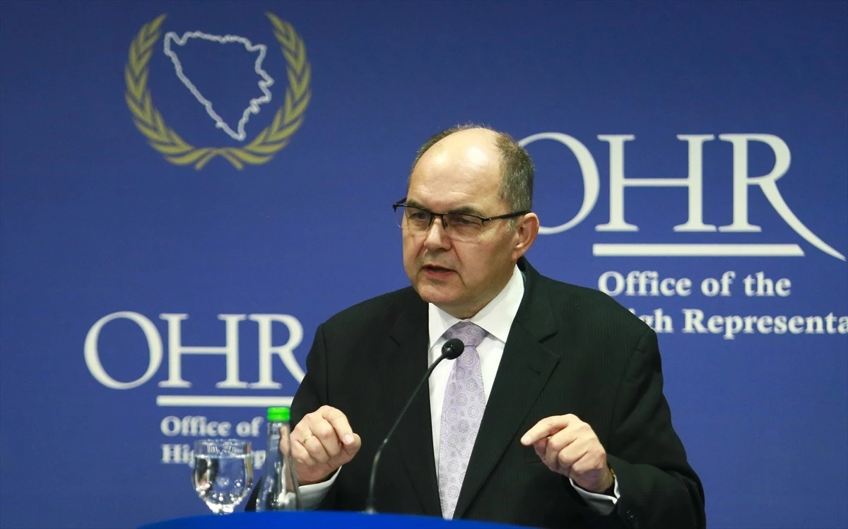 Bosna Hersek Yüksek Temsilcisi Schmidt, Seçim Yasasında teknik değişiklikler yaptı