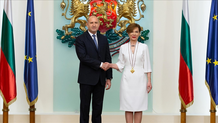 Bulgaristan’da Türkiye Büyükelçisi Seközkök’e devlet nişanı takdim edildi