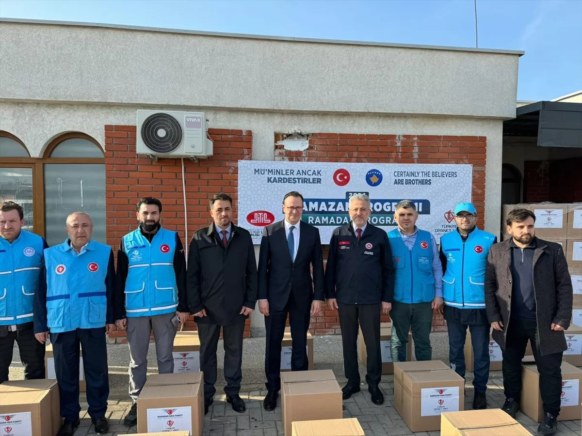Türkiye Diyanet Vakfından Kosova’da ramazan yardımı