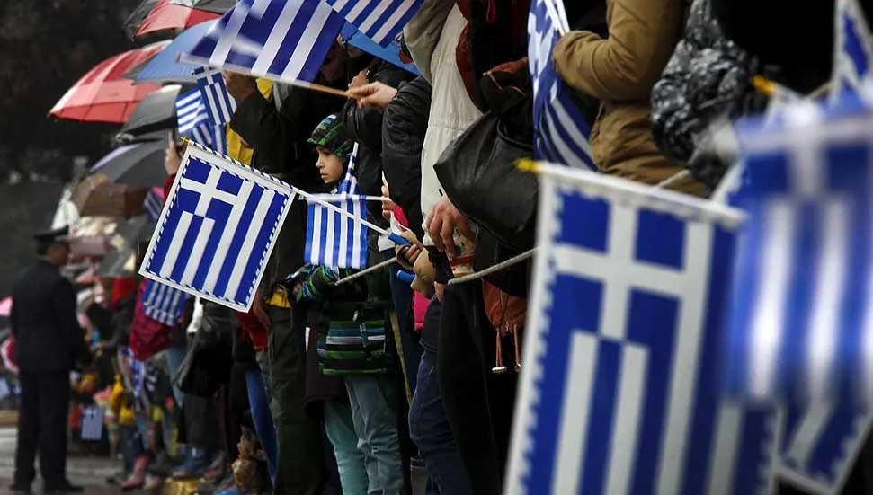 Yunanistan Bağımsızlık Günü Güney Kıbrıs’ta törenlerle kutlandı