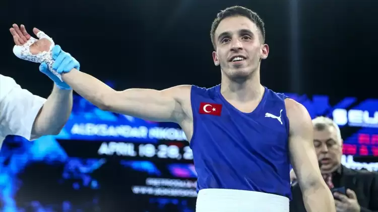 Sırbistan’da düzenlenen Avrupa Boks Şampiyonası’na Türk boksörden altın madalya