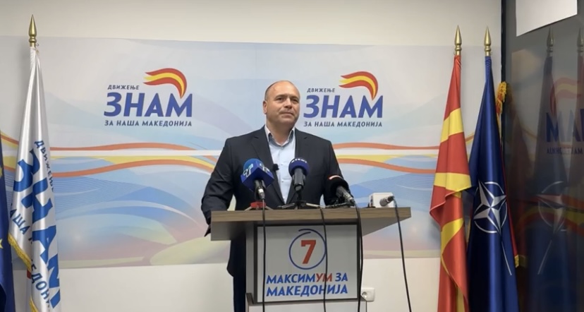 Dimitrievski: ZNAM, Makedonya’nın üçüncü siyasi gücü oldu