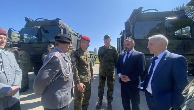 Almanya’dan Kosova’ya askeri destek