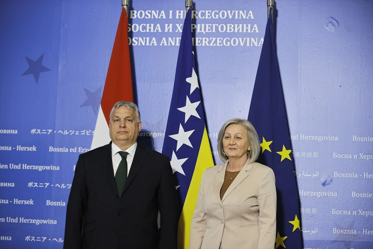 Bosna Hersek Bakanlar Konseyi Başkanı Borjana Kristo, Macaristan Başbakanı Viktor Orban ile görüştü