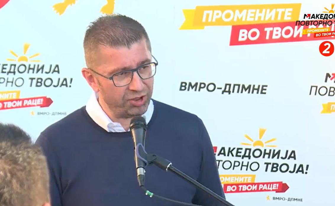 Mickoski, Arnavut muhalefeti “VLEN” ile koalisyon yapılacağını duyurdu