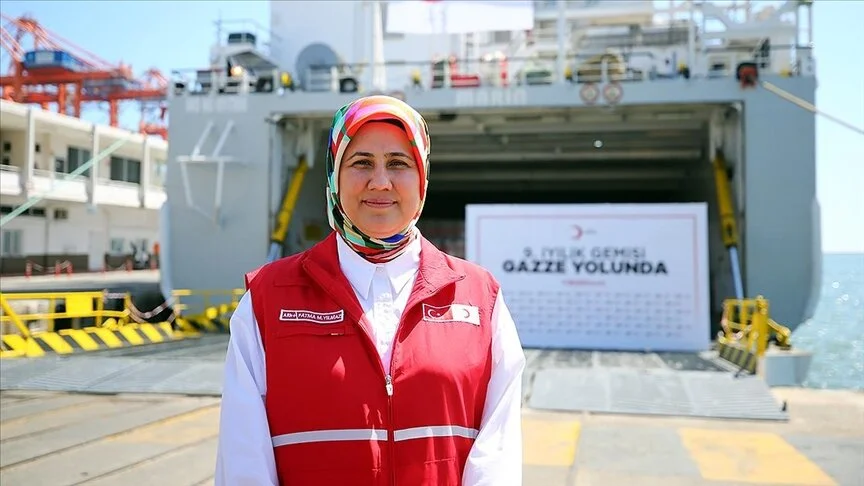 Türk Kızılay Genel Başkanı Yılmaz, “İyilik Gemileri”nin Gazze’ye yolculuğunu anlattı