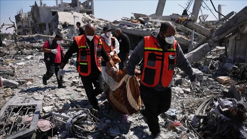 İsrail’in 196 gündür saldırılarını sürdürdüğü Gazze’de can kaybı 34 bini aştı