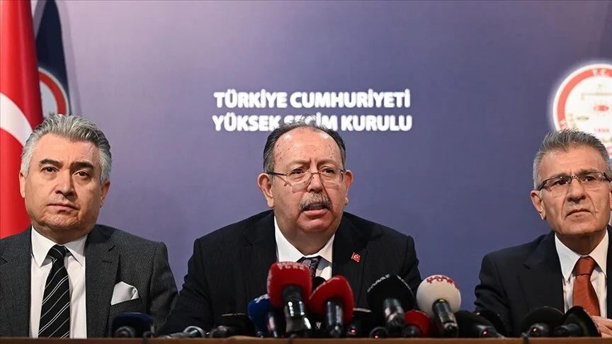 “Türkiye’de büyükşehir belediye başkanlığı seçimine katılım oranı yüzde 78,11 olarak gerçekleşmiştir”