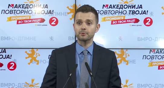 VMRO DPMNE: Makedonya halkını yüksek katılımdan dolayı tebrik ederiz