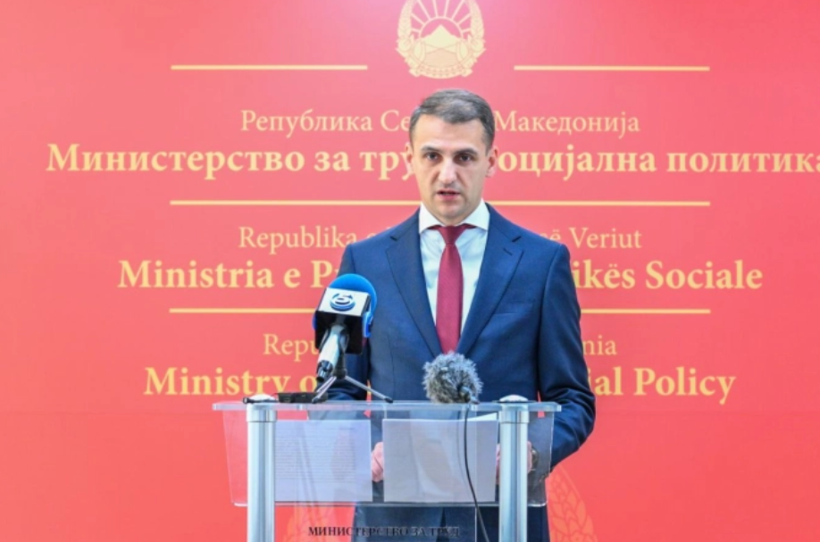 Velkovski: Çalışma ve Sosyal Politikalar Bakanlığı’nın bütçesi 2,5 milyon eurodan fazla zarar gördü