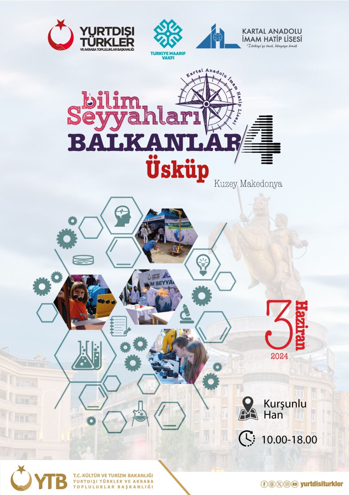 Bilim Seyyahları Üsküp’e geliyor