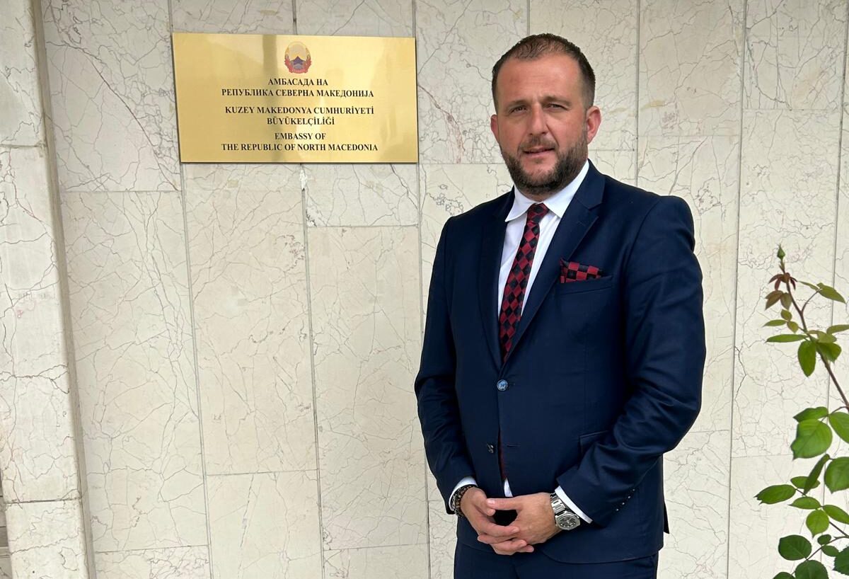 Ümit Kasum, K. Makedonya’nın Ankara Büyükelçiliği Müsteşarlığına atandı