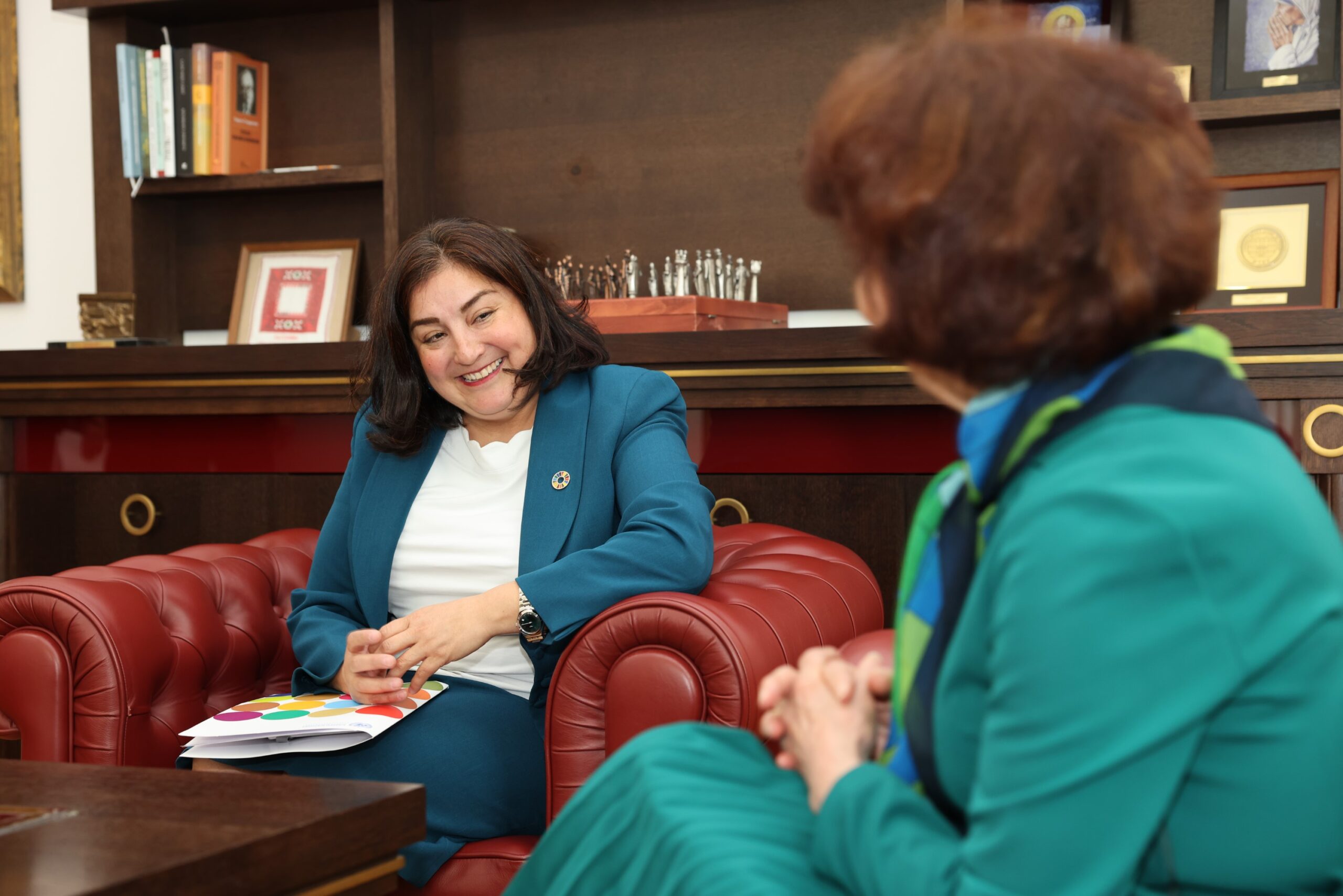 Cumhurbaşkanı Davkova, BM Daimi Koordinatörü Rosana Dudžak ile görüştü