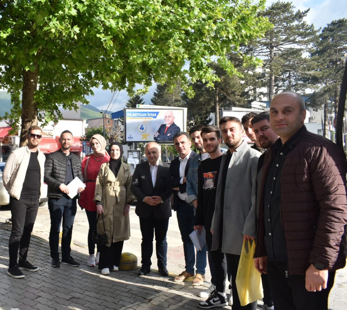 TDP heyeti, Gostivar’da esnaf ziyaretleri gerçekleştirdi