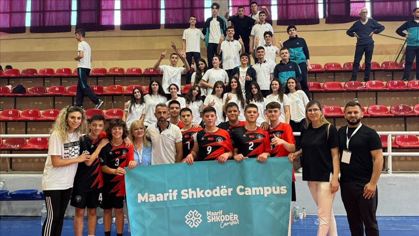 Maarif İşkodra Kampüsü öğrencileri, “Spartakiada 2024” yarışmasında şampiyon oldu