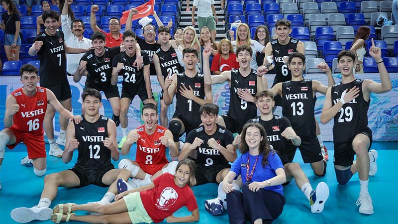 U18 Erkek Milli Voleybol Takımı, Bulgaristan’ı set vermeden yendi