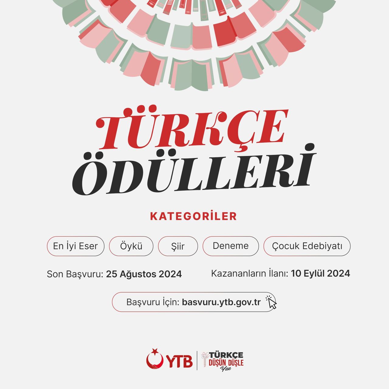 YTB Türkçe Ödülleri başvuruya açıldı