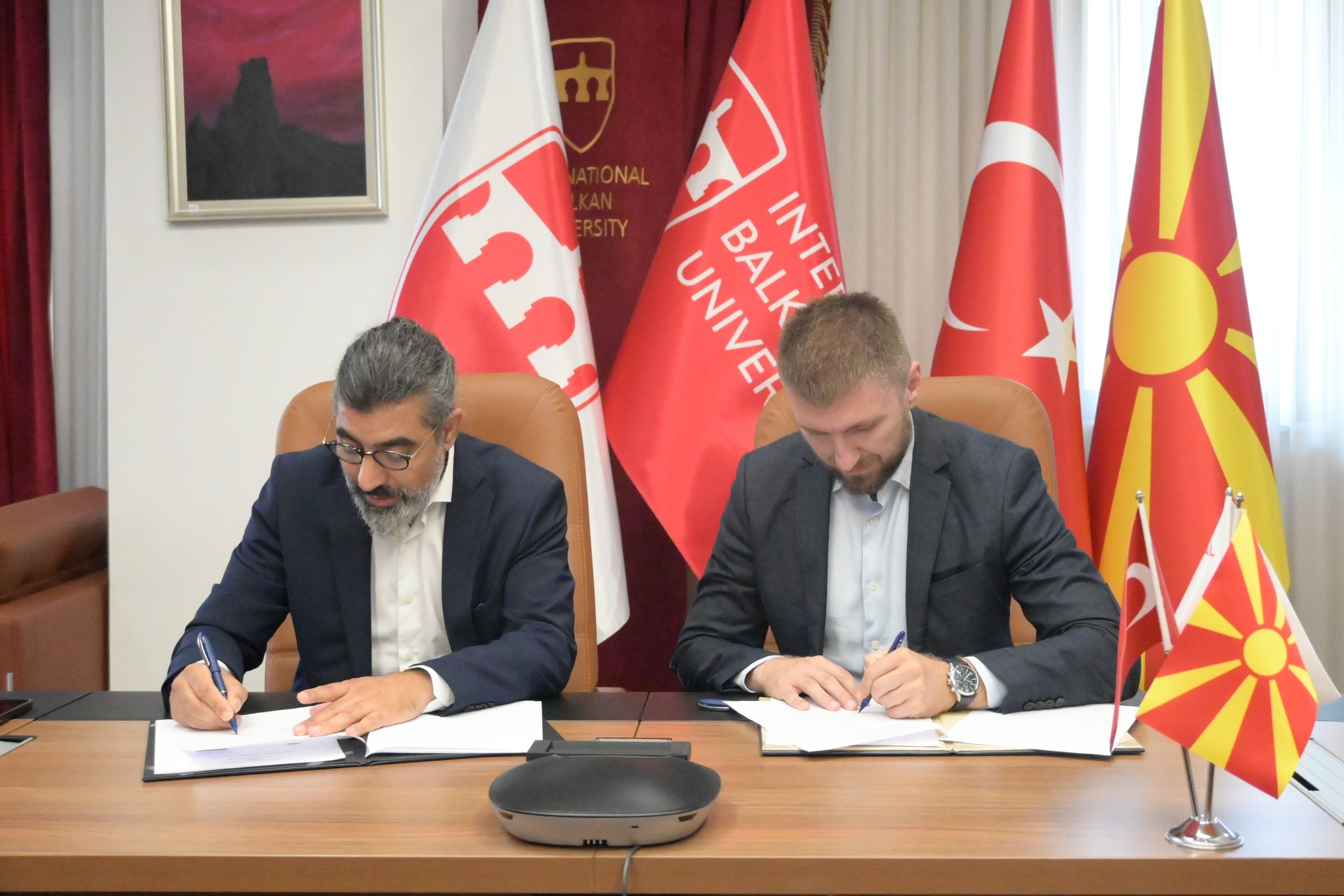 İBU ile Aerodrom Belediyesi arasında iş birliği anlaşması imzalandı