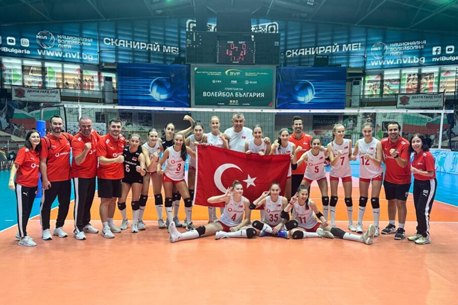 Türkiye U16 Milli Takımı, Sırbistan’a set vermedi