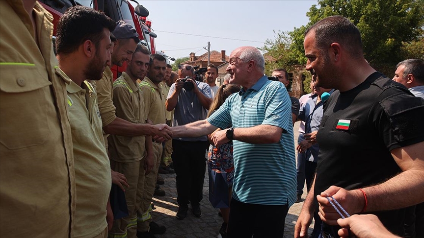 Bulgaristan Başbakanı Glavçev’den yangın söndürme desteği için Türkiye’ye teşekkür