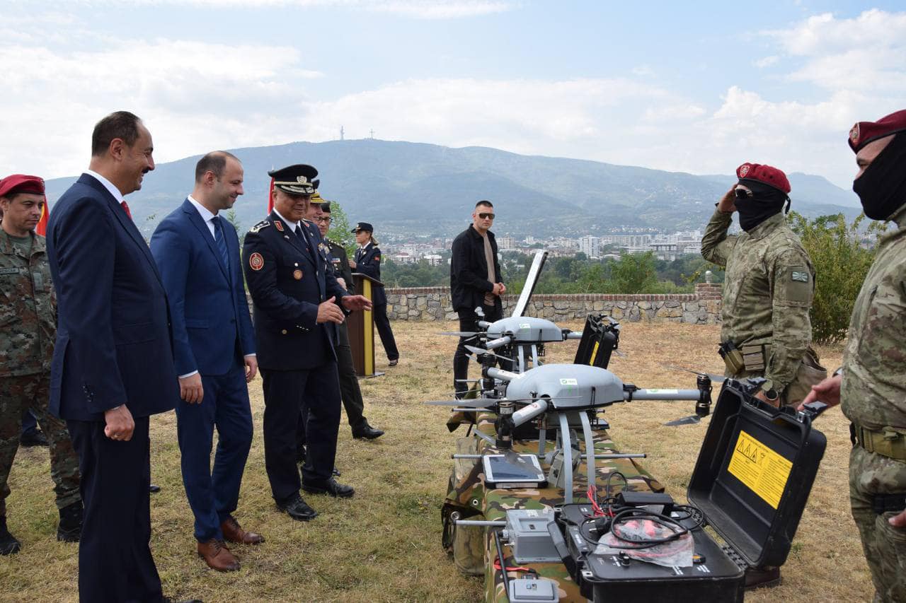 Türkiye, Kuzey Makedonya ordusuna askeri destek sağladı