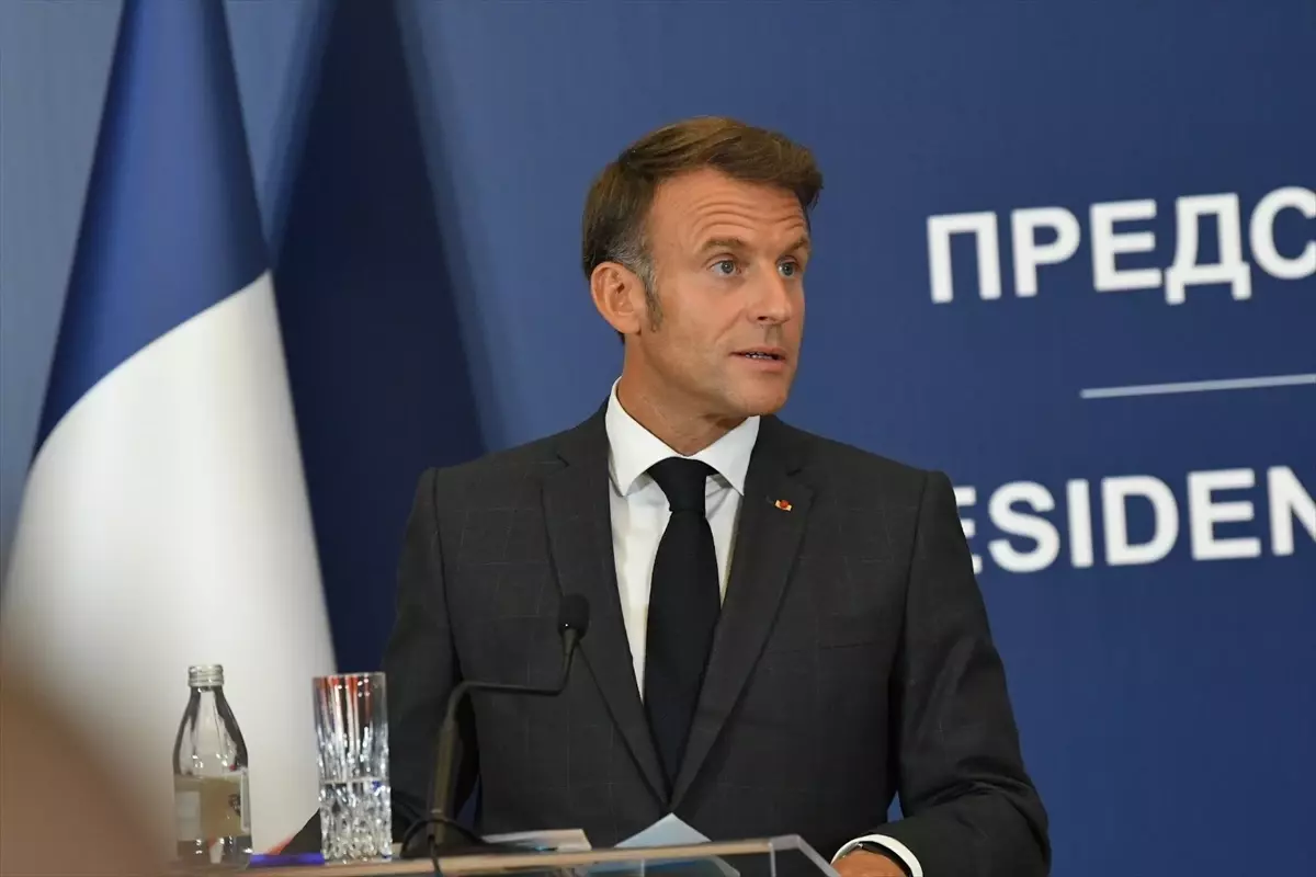 Fransa Cumhurbaşkanı Macron: Sırbistan’ın yeri kesinlikle AB’dir