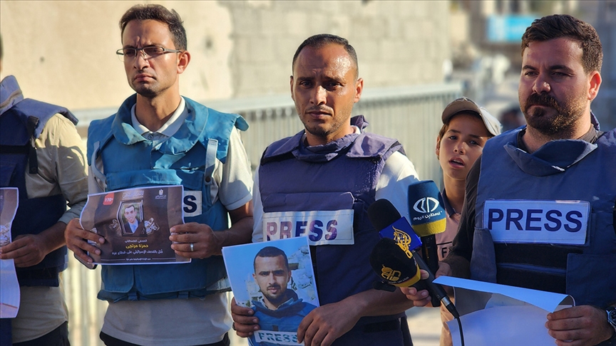 Basın örgütlerinden AB’ye Gazze’de gazetecileri katleden İsrail’e yaptırım uygulaması çağrısı