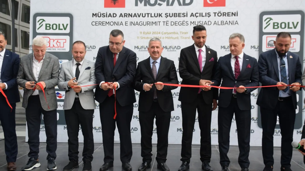 MÜSİAD Arnavutluk şubesi açıldı