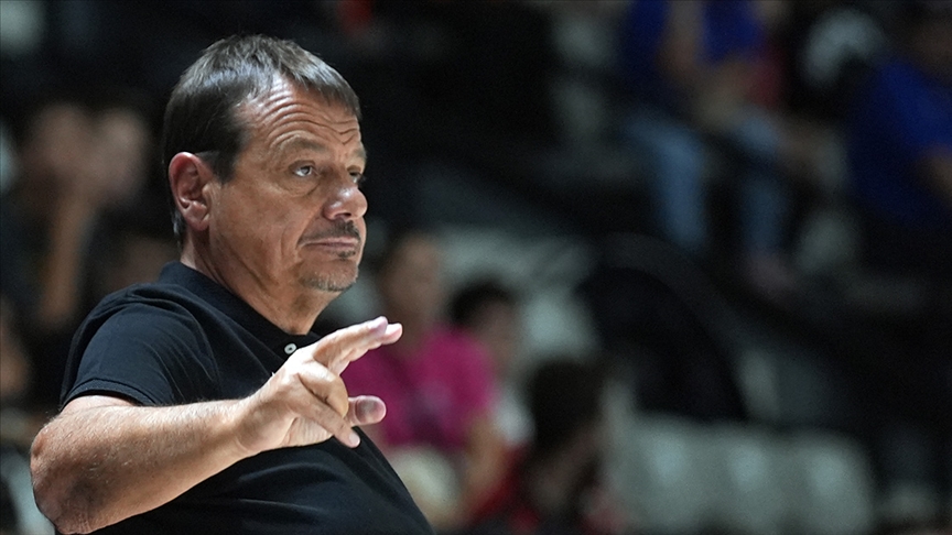 Ergin Ataman: (Panathinaikos-Maccabi maçındaki pankart) Tepkimi en sert şekilde gösterdim