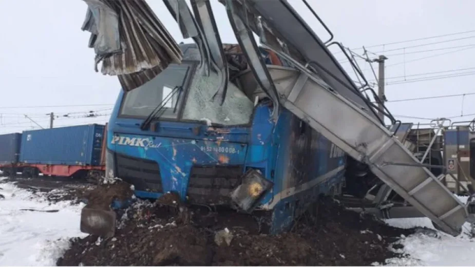 Bulgar treni Romanya’da kaza yaptı, bir kişi öldü