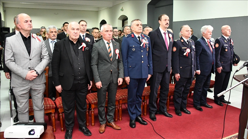 Atatürk, mezun olduğu Kuzey Makedonya’daki Manastır Askeri İdadisi’nde anıldı