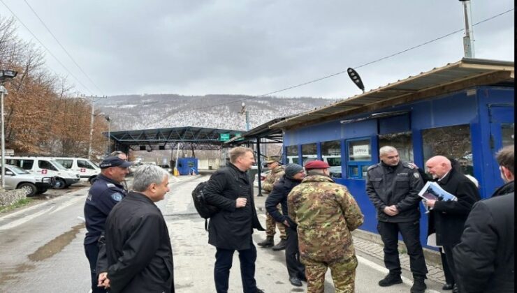 AB Diyalog Temsilcisi Sorensen, Kosova-Sırbistan ortak sınır kapısını ziyaret etti