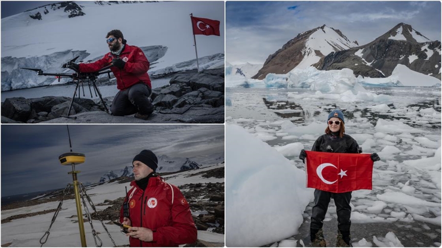 Türk bilim insanları dünyanın geleceği için çözümleri Antarktika’da aradı