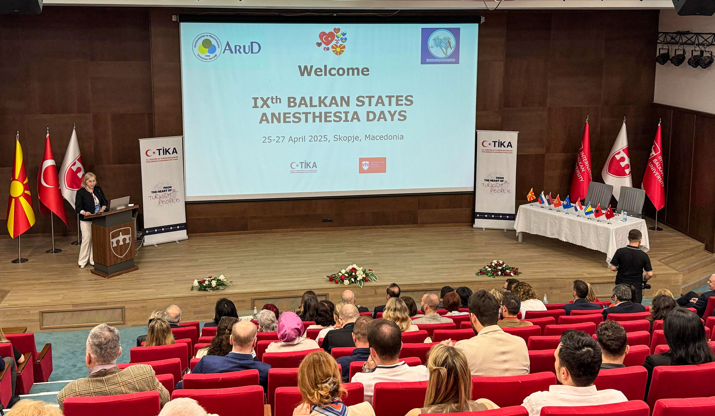 “9. Balkan Ülkeleri Anestezi Günleri” Üsküp’te tamamlandı