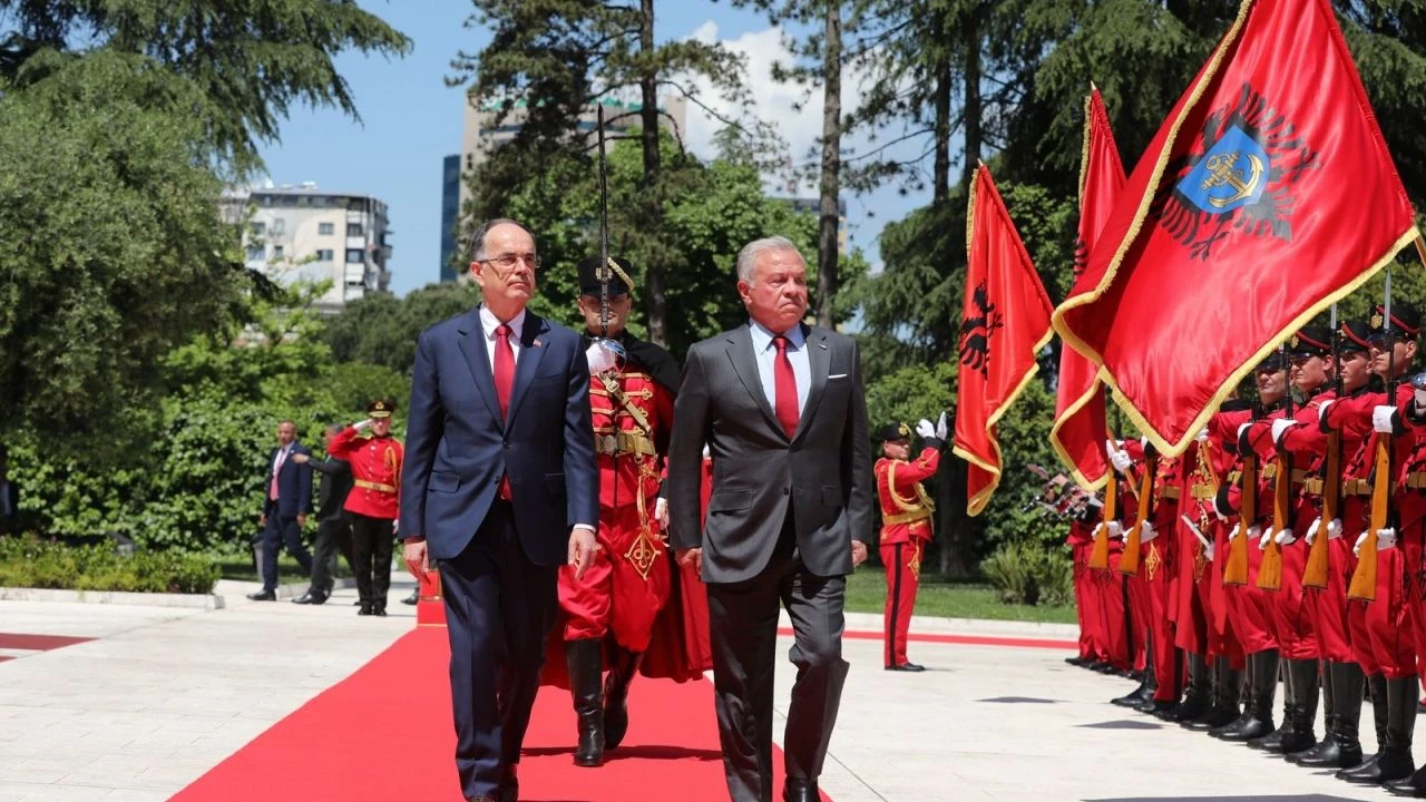 Ürdün Kralı 2. Abdullah, Arnavutluk’ta temaslarda bulundu