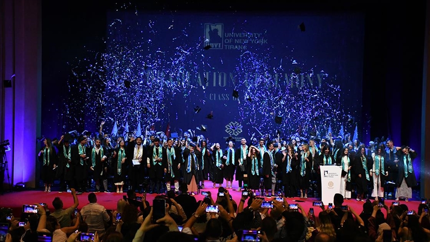 TMV’nin Arnavutluk’taki üniversitesinin mezunları, eğitim süreçlerini “değerli” buluyor