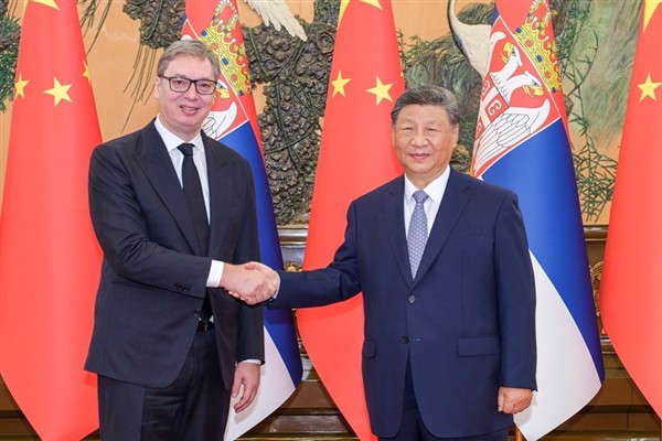 Çin Cumhurbaşkanı Xi Jinping, Sırbistan Cumhurbaşkanı Aleksandar Vucic ile görüştü