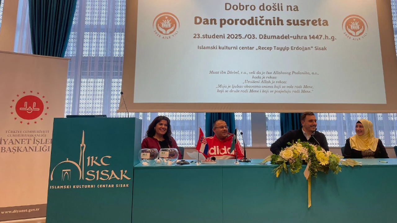 Hırvatistan Sisak kentinde “Aile Buluşmaları Günü” düzenlendi