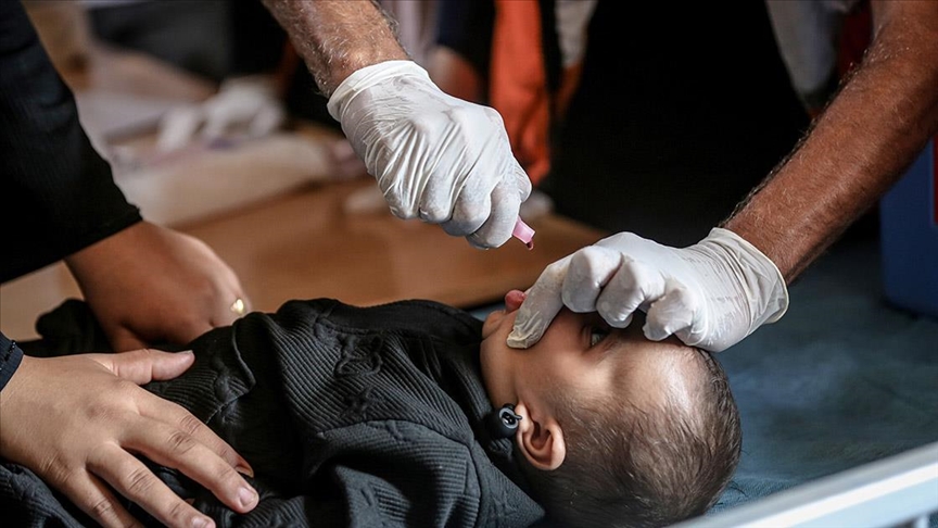 DSÖ: Gazze’de ateşkes sırasında binlerce çocuğun aşılanması cesaret verici