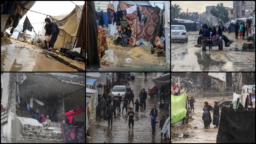 BM Filistinli Mültecilere Yardım Ajansından Gazze’de “yaklaşan kış” uyarısı