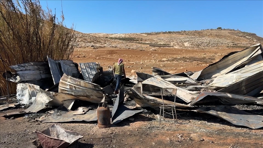 Batı Şeria’da İsraillilerin saldırısına uğrayan Filistinli bedeviler, yaşadıklarını anlattı