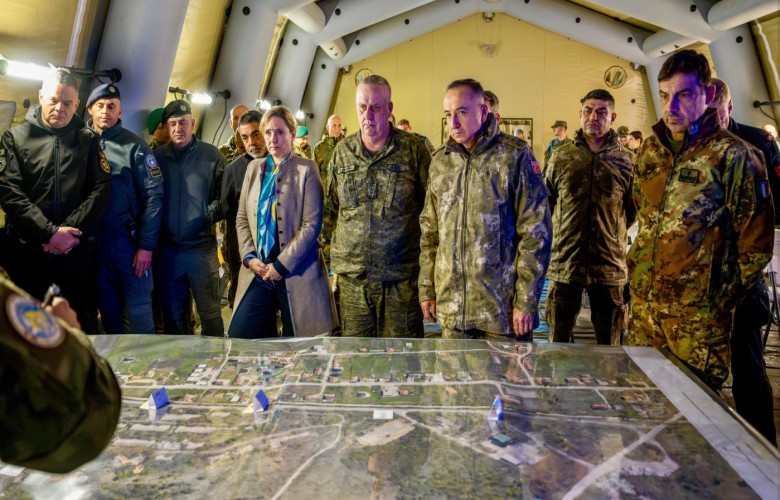 KFOR Komutanı Ulutaş, “Altın Kılıç 2025” tatbikatını yakından izledi