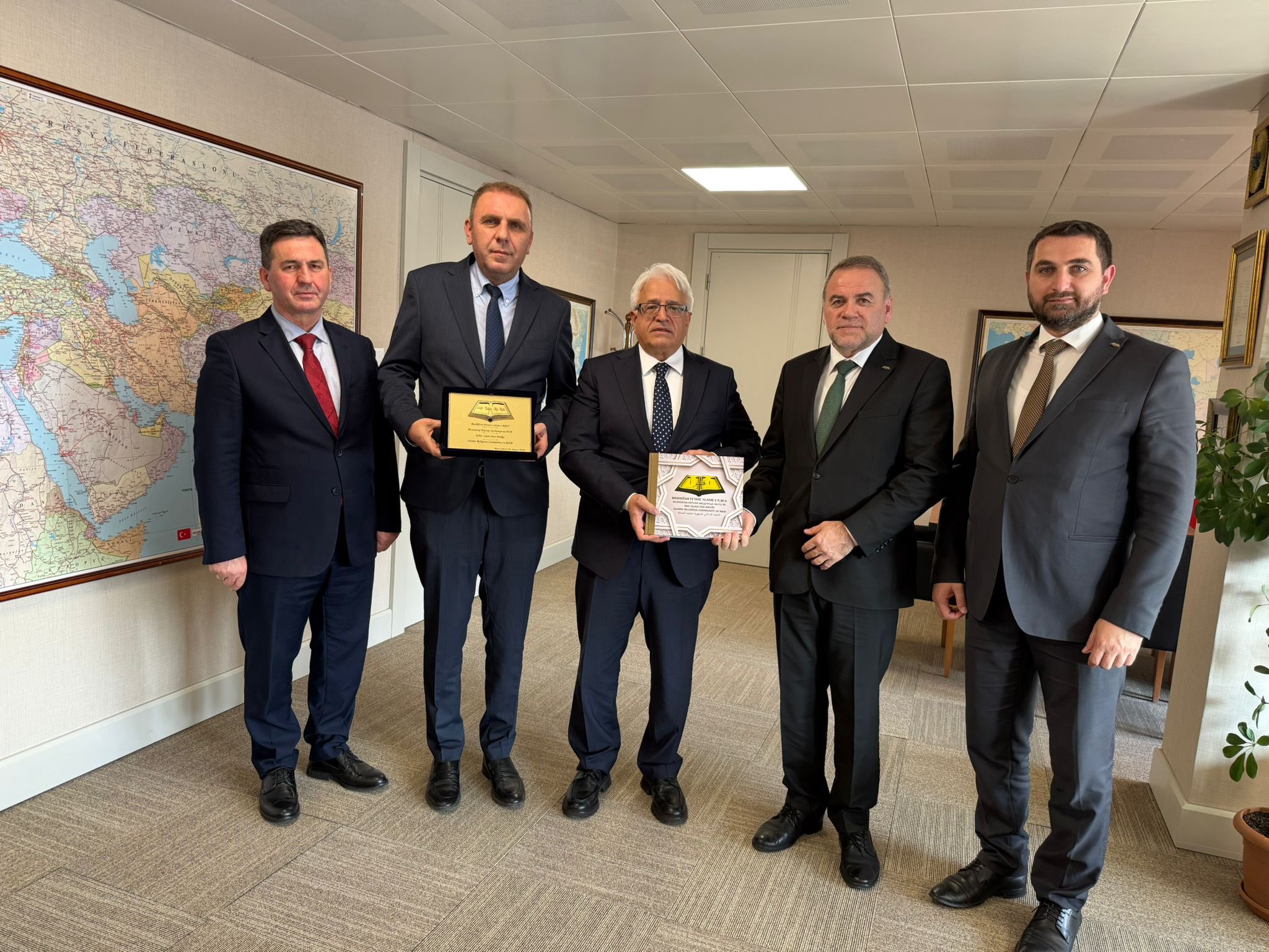 Makedonya İslam Dini Birliği heyetinden TİKA’ya ziyaret