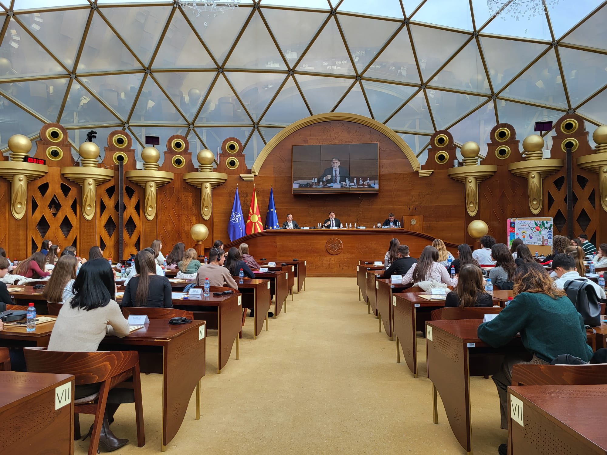 Milletvekili Murat, Meclis’teki iki özel programa katıldı