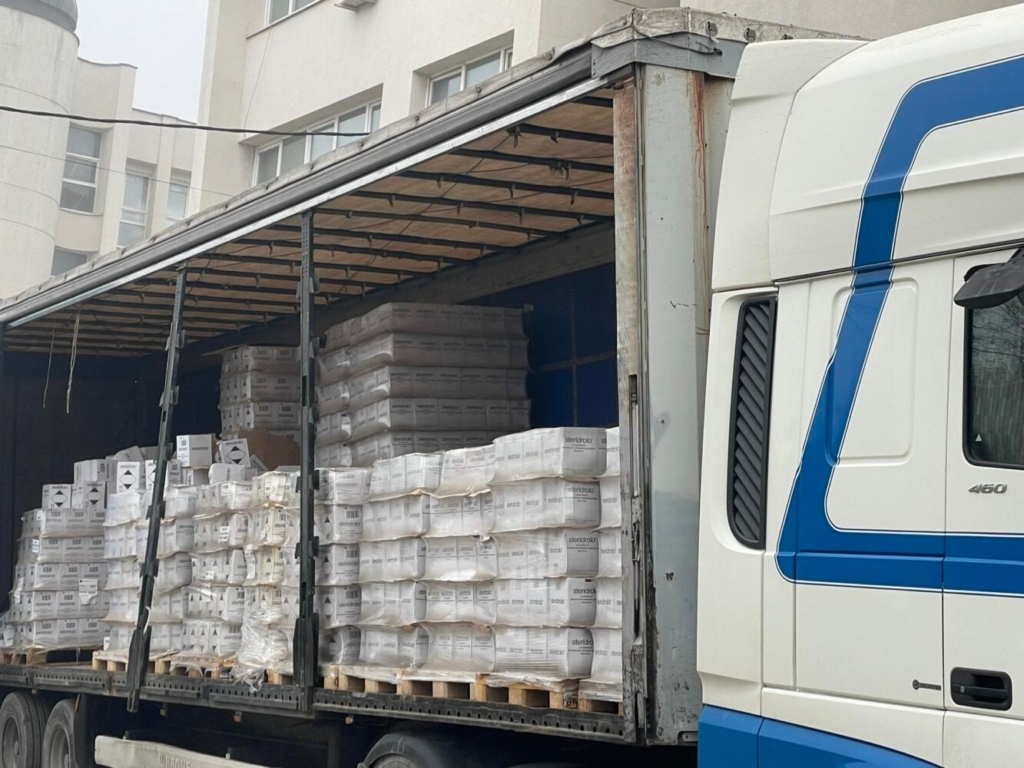 İtalya’dan Priştine Devlet Hastanesi’ne dezenfektan desteği