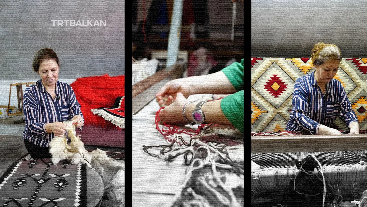 Elbasan’da Asırlık Bir Sanat Yaşıyor: Zana Hoxha Geleneksel Halıcılığı Gelecek Nesillere Aktarıyor