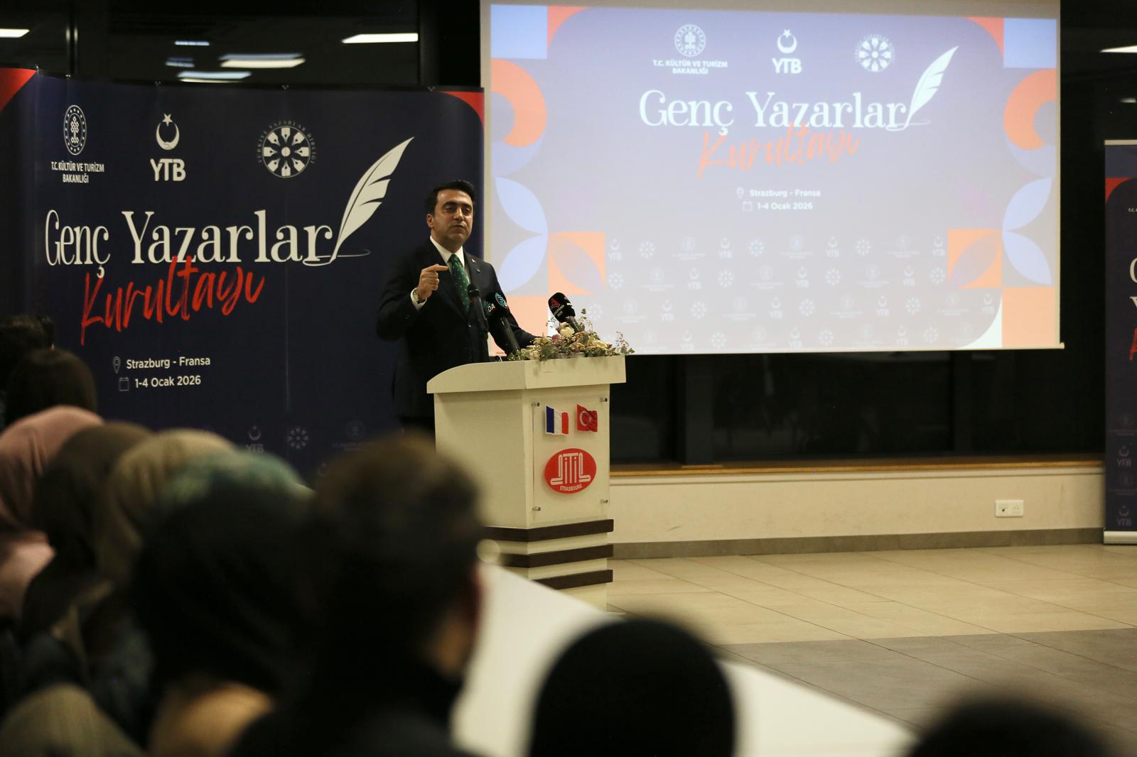Avrupa’nın Kalbinde “Türkçe” Zirvesi:  5. Uluslararası Genç Yazarlar Kurultayı Strazburg’da Tamamlandı