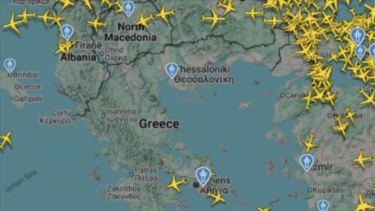 Yunanistan’da hava trafiğinde teknik aksaklık: Uçuşlar geçici olarak durduruldu